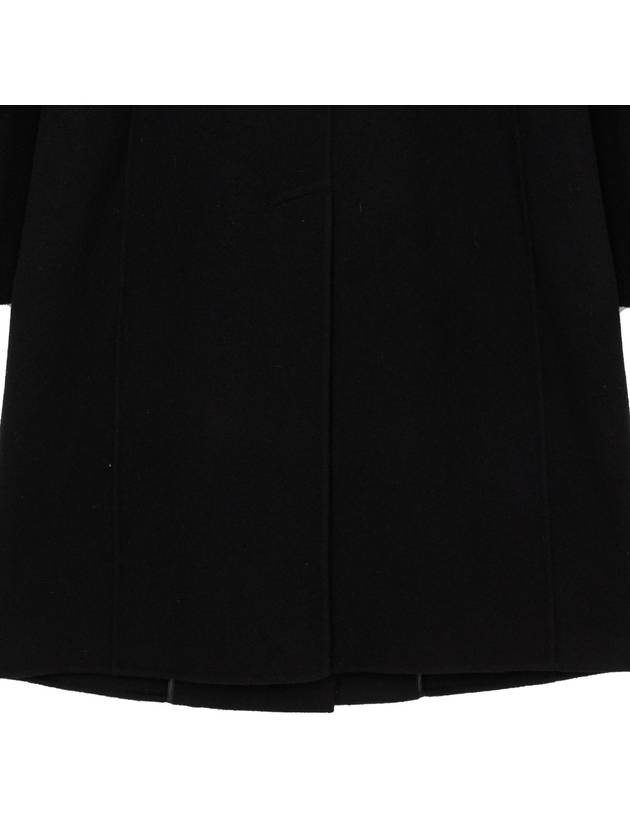 Sportmax Morgana Wool Double Coat Black - MAX MARA - BALAAN 8