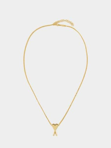 De Coeur Pendant Necklace Gold - AMI - BALAAN 1