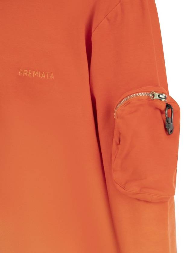 Crew-neck sweatshirt with logo - PREMIATA - BALAAN 4