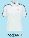 Logo Gold Label Royal Signature All Coordination Set Women s Short Sleeve T Shirt White GS60661 9268 - MAHES - BALAAN 3