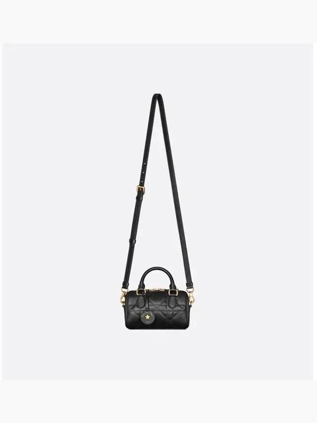 Groove 16 Macrocannage Calfskin Mini Bag Black - DIOR - BALAAN 6