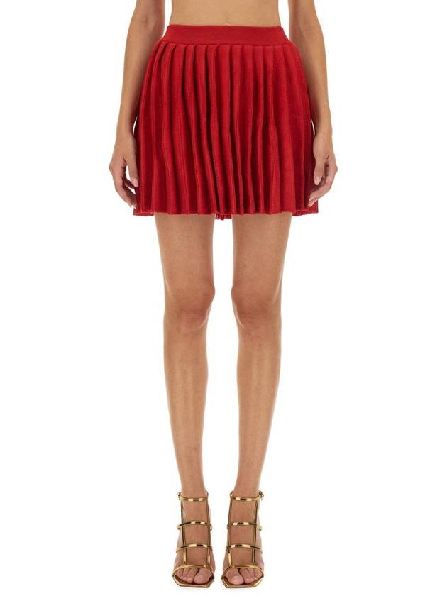 Self-Portrait Pleated Mini Skirt - SELF PORTRAIT - BALAAN 1