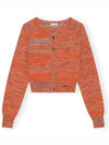 Moulin Merino Cardigan Orange - GANNI - BALAAN 3