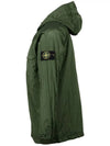 Men's Waffen Patch Metal Nylon Anorak Olive - STONE ISLAND - BALAAN 4