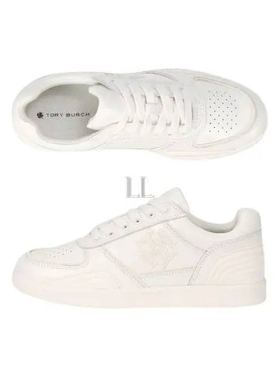 Clover Court Low Top Sneakers White - TORY BURCH - BALAAN 2