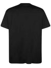 Poseidon Print Overfit Short Sleeve T-Shirt Black - GIVENCHY - BALAAN 4