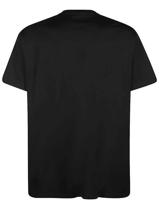 Poseidon Print Overfit Short Sleeve T-Shirt Black - GIVENCHY - BALAAN 4