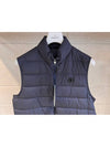 Theompan Logo Down Vest Midnight Navy - MONCLER - BALAAN 5