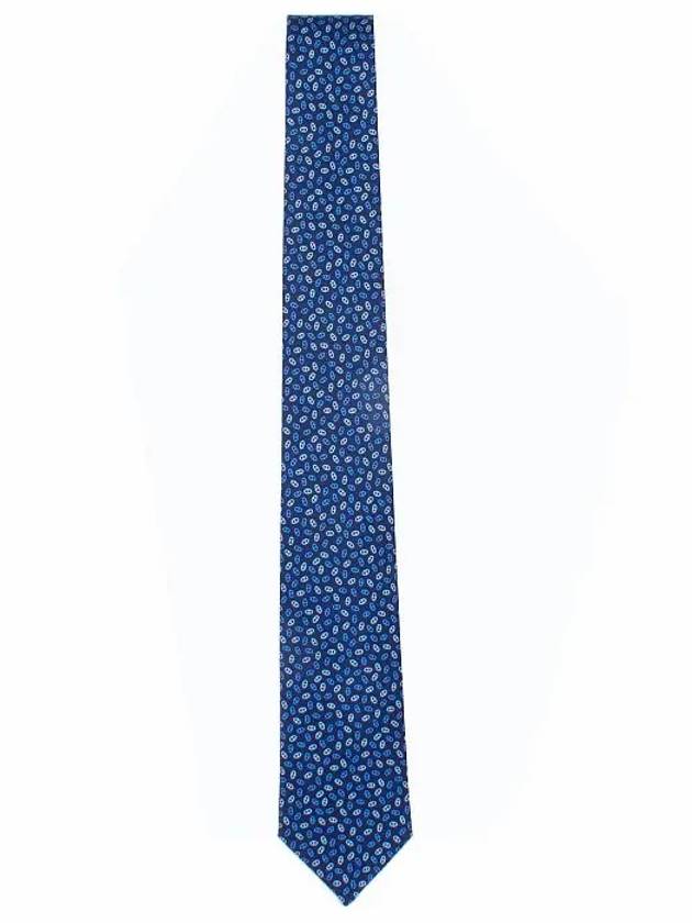 Petite My Long Silk Tie Navy H005107T 36 - HERMES - BALAAN 2