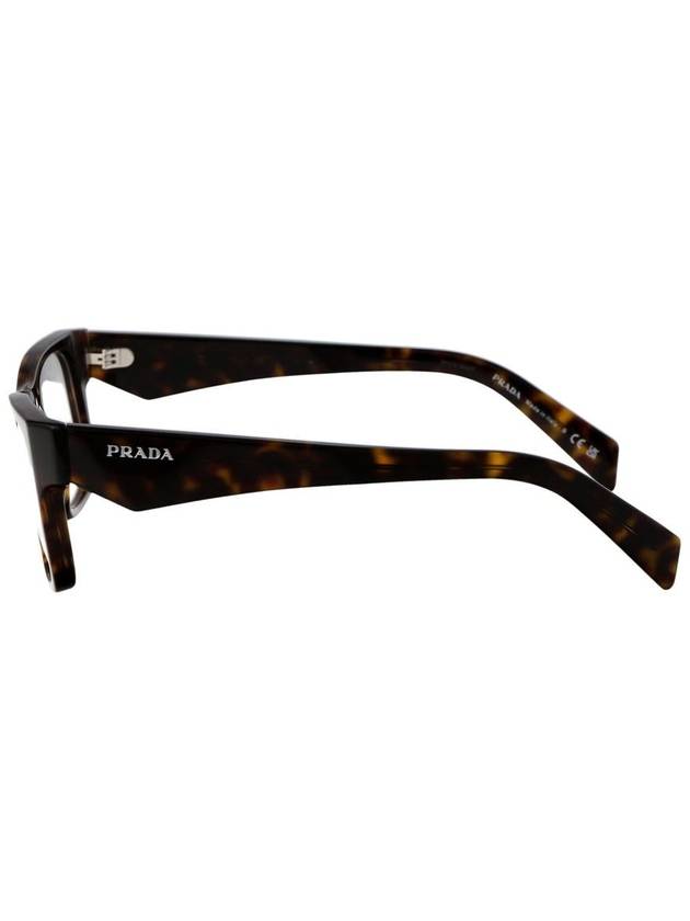 Eyewear Tortoiseshell Effect Square Frame Glasses - PRADA - BALAAN 4