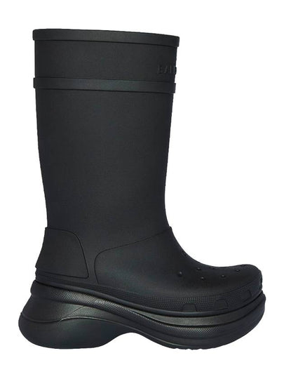 Crocs Rain Boots Black - BALENCIAGA - BALAAN 2