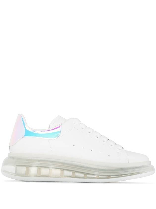 Women's Air Multi-Tab Oversole Low Top Sneakers White - ALEXANDER MCQUEEN - BALAAN 2