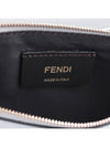 Logo Chain Small Long Wallet Grey - FENDI - BALAAN 10