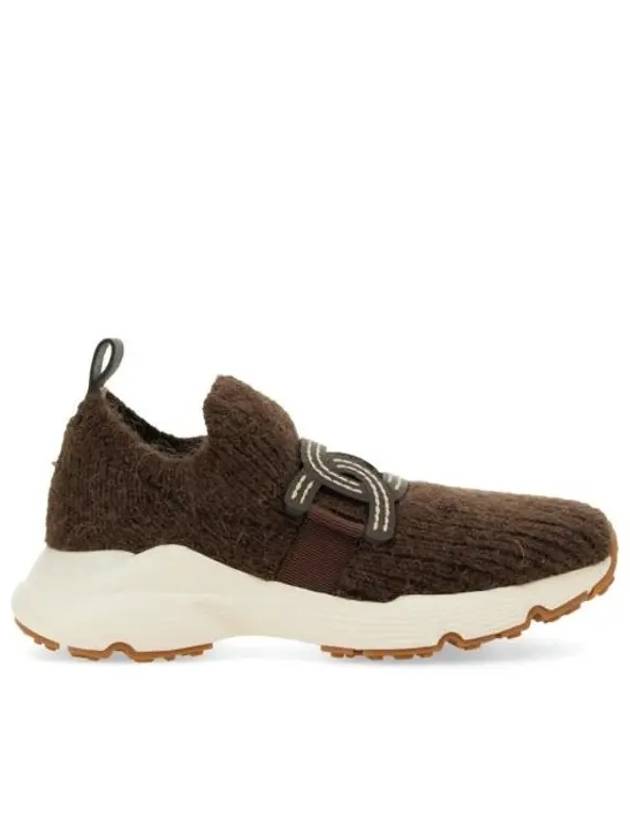 Kate Knit Low-Top Sneakers Brown - TOD'S - BALAAN 2