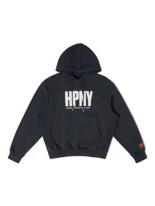 Logo Print Hoodie Black - HERON PRESTON - BALAAN 2