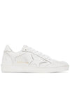 Ball Star Leather Low Top Sneakers White - GOLDEN GOOSE - BALAAN 3