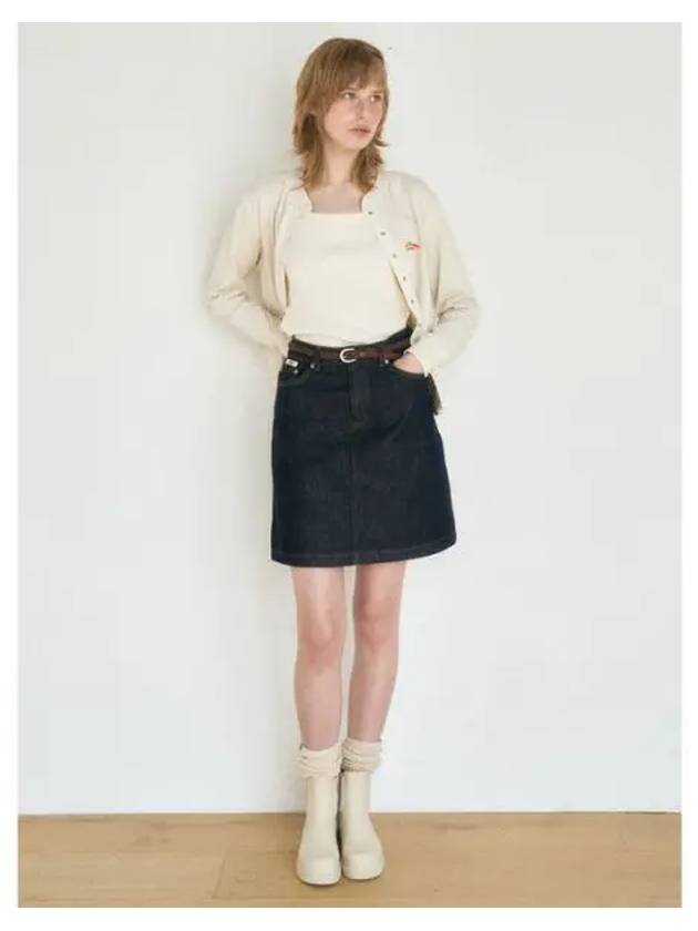 DENIM MINI SKIRT - BENSIMON - BALAAN 1