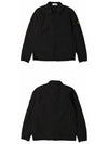 Nylon Metal Econyl Long Sleeve Shirt Black - STONE ISLAND - BALAAN 5