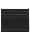 Saffiano Leather Card Wallet Black - PRADA - BALAAN 5