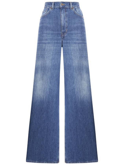 denim wide jeans blue - CHLOE - BALAAN 2