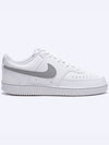 Women's Court Vision Low Next Nature Low Top Sneakers White - NIKE - BALAAN 3