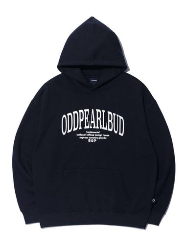 Arc Logo Hoodie Navy - ODDPEARL - BALAAN 1