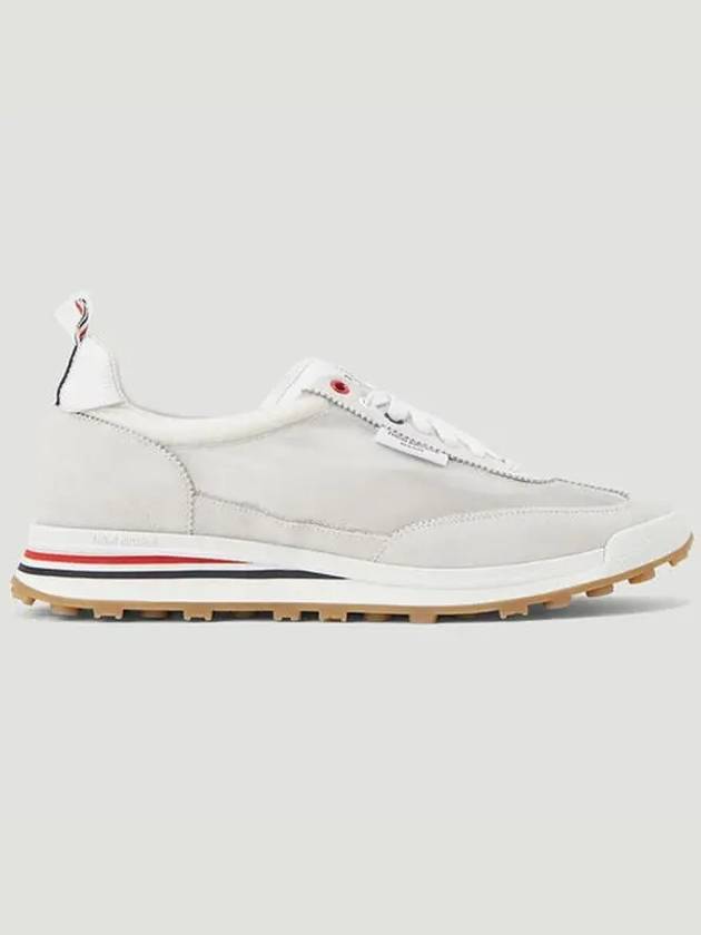 Tech Runner Low Top Sneakers White - THOM BROWNE - BALAAN 2