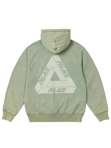 Washed Out TriFerg Hood Green - PALACE - BALAAN 1