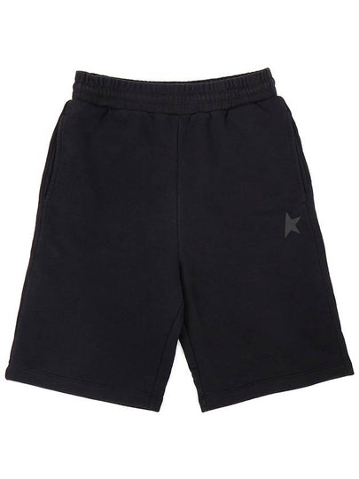 Men's Logo Printing Bermuda Shorts Black - GOLDEN GOOSE - BALAAN 2