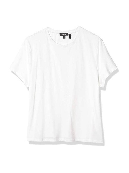 Rider Relay Jersey Short Sleeve T-Shirt White - THEORY - BALAAN 1
