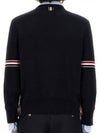 Men's Milan Stitch Armband Crew Neck Knit Top Navy - THOM BROWNE - BALAAN 4