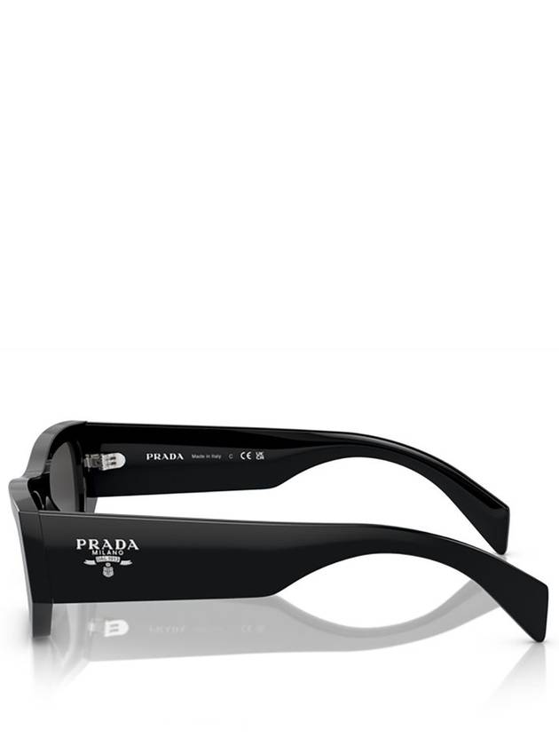 Eyewear Logo Sunglasses Slate Grey Black - PRADA - BALAAN 4