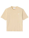 Alexandre Mattiussi Print Short Sleeve T Shirt Yellow - AMI - BALAAN 4