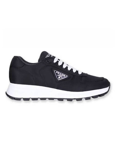 Prax 1 Re-Nylon Low Top Sneakers Black - PRADA - BALAAN 1