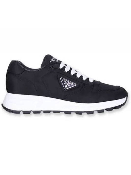 Re-Nylon Sneakers Black 2EE3693LFVF0632 - PRADA - BALAAN 1