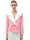 Sailor Crop Pink JacketSailor Crop Pink JK - DAMAGE MNEMONIC - BALAAN 2