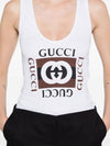 Logo Sleeveless White - GUCCI - BALAAN 6