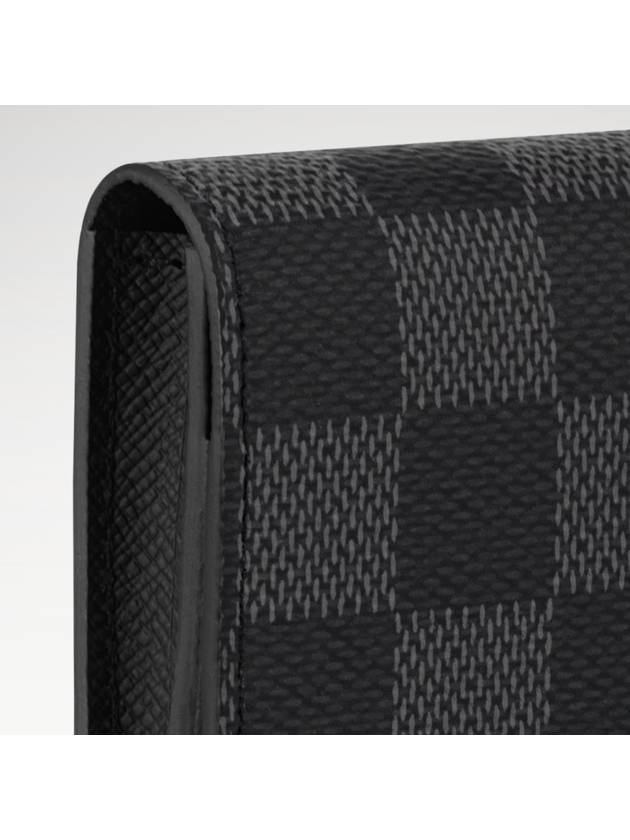 Damier Envelope Business Card Wallet Graphite - LOUIS VUITTON - BALAAN 3