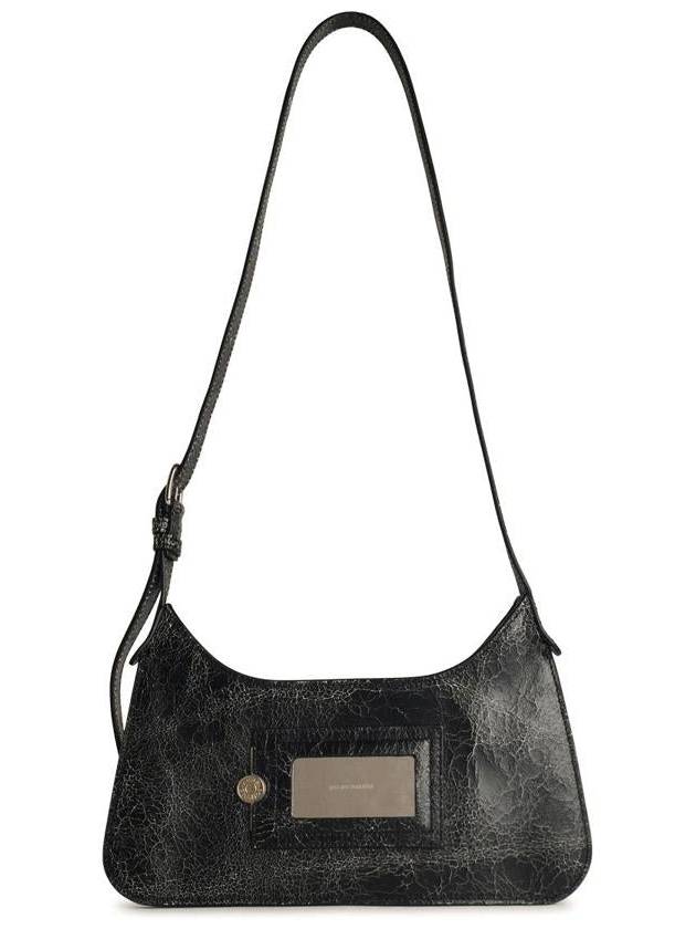 Platt Small Shoulder Bag Black - ACNE STUDIOS - BALAAN 4