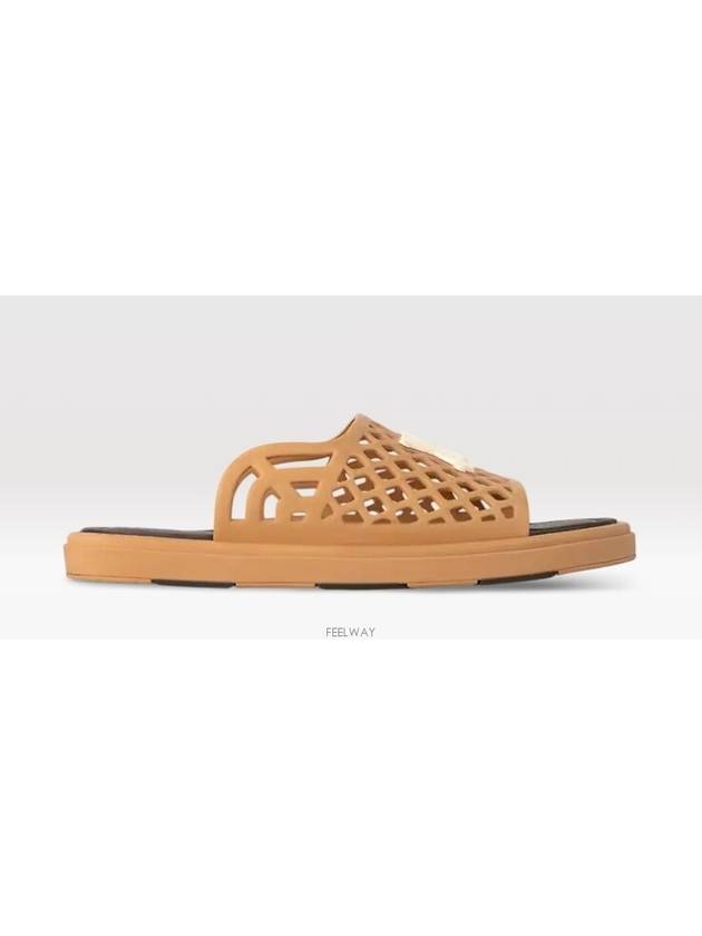 1ACWFL LV Waffle Mule Sandals - LOUIS VUITTON - BALAAN 2