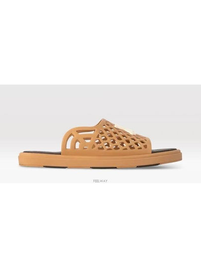 1ACWFL LV Waffle Mule Sandals - LOUIS VUITTON - BALAAN 2