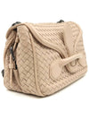 Women s Bottega Veneta 363799 Beige Color Intrecciato Nappa Weaving Rialto Shoulder Bag gt Gangbuk used luxury goods - BOTTEGA VENETA - BALAAN 4