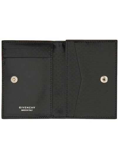 4G Classic Grain Calfskin Half Wallet Black - GIVENCHY - BALAAN 2