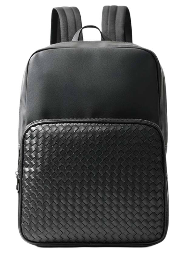 Zenith Intrecciato Men's Backpack 15 Inch Laptop Bag - MINOC - BALAAN 1