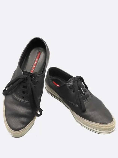 Smith Market Black Sneakers Men s Shoes - PRADA - BALAAN 1