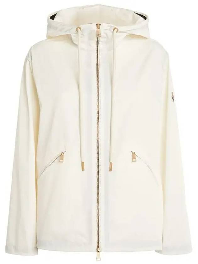 Cassiopea Zip Up Hoodie White - MONCLER - BALAAN 1