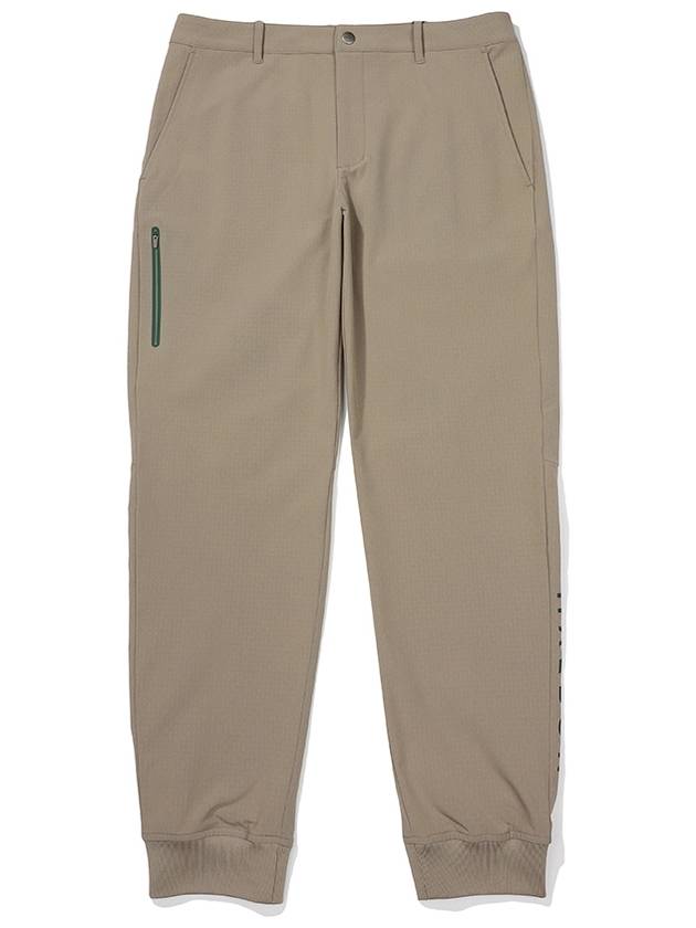 Storm Fleece Pants BEIGE MAN - MALBON GOLF - BALAAN 1