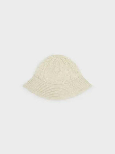 Triomphe Cloche Bucket Hat Off White - CELINE - BALAAN 2