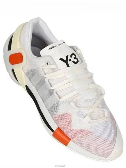 Idoso Boost Low Top Sneakers Orange White - Y-3 - BALAAN 2