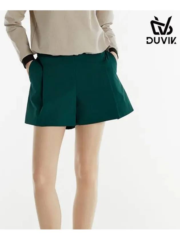 Belted In-Banding One-Tuck Shorts DE2WPH343BK - DUVIK - BALAAN 3